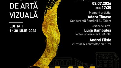 Salonul Național de Arte Vizuale 2026 (SNAV) organizat de Asociația Artiștilor Plasticidin București își deschide porțile la Palatul Parlamentului
